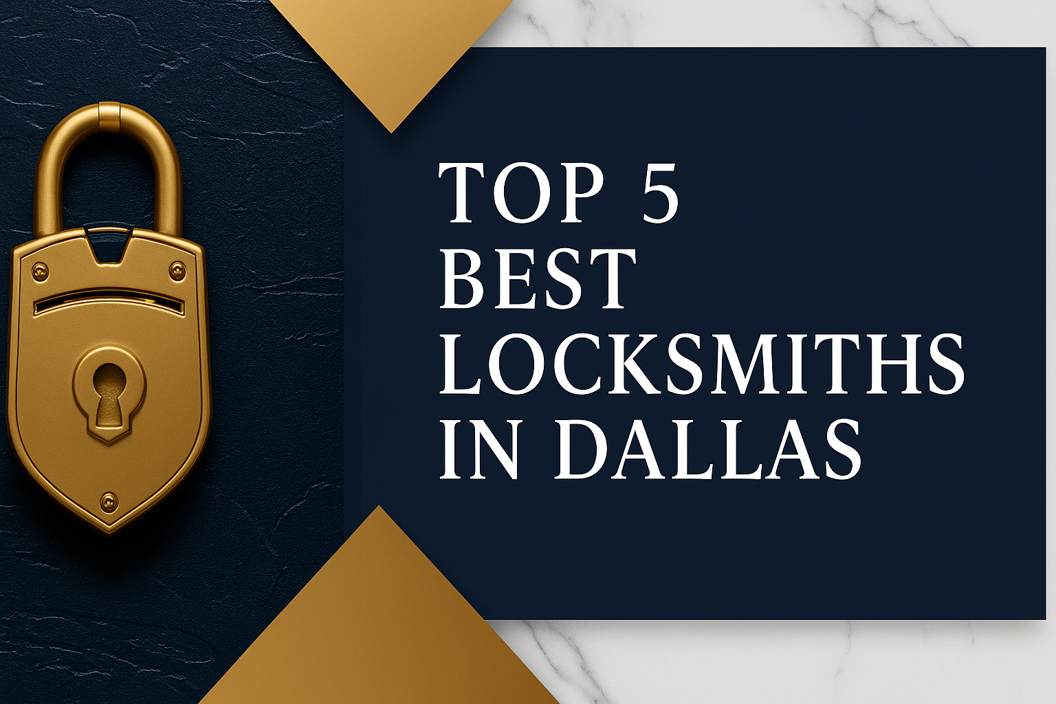 Top 5 Best Locksmiths in Dallas
