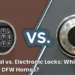 Mechanical vs Electronic Locks
