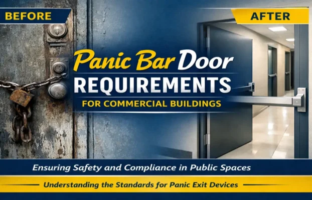 Panic Bar Door Requirements for Commercial Buildings: Fire Code Compliance & Professional Solutions