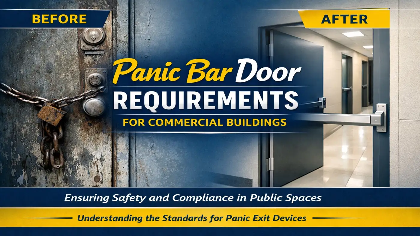 Panic Bar Door Requirements for Commercial Buildings: Fire Code Compliance & Professional Solutions