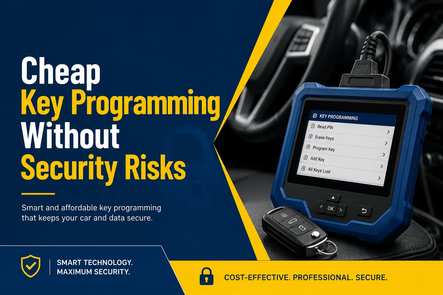 Cheap Transponder Key Programming: Save Money Without Risking Security