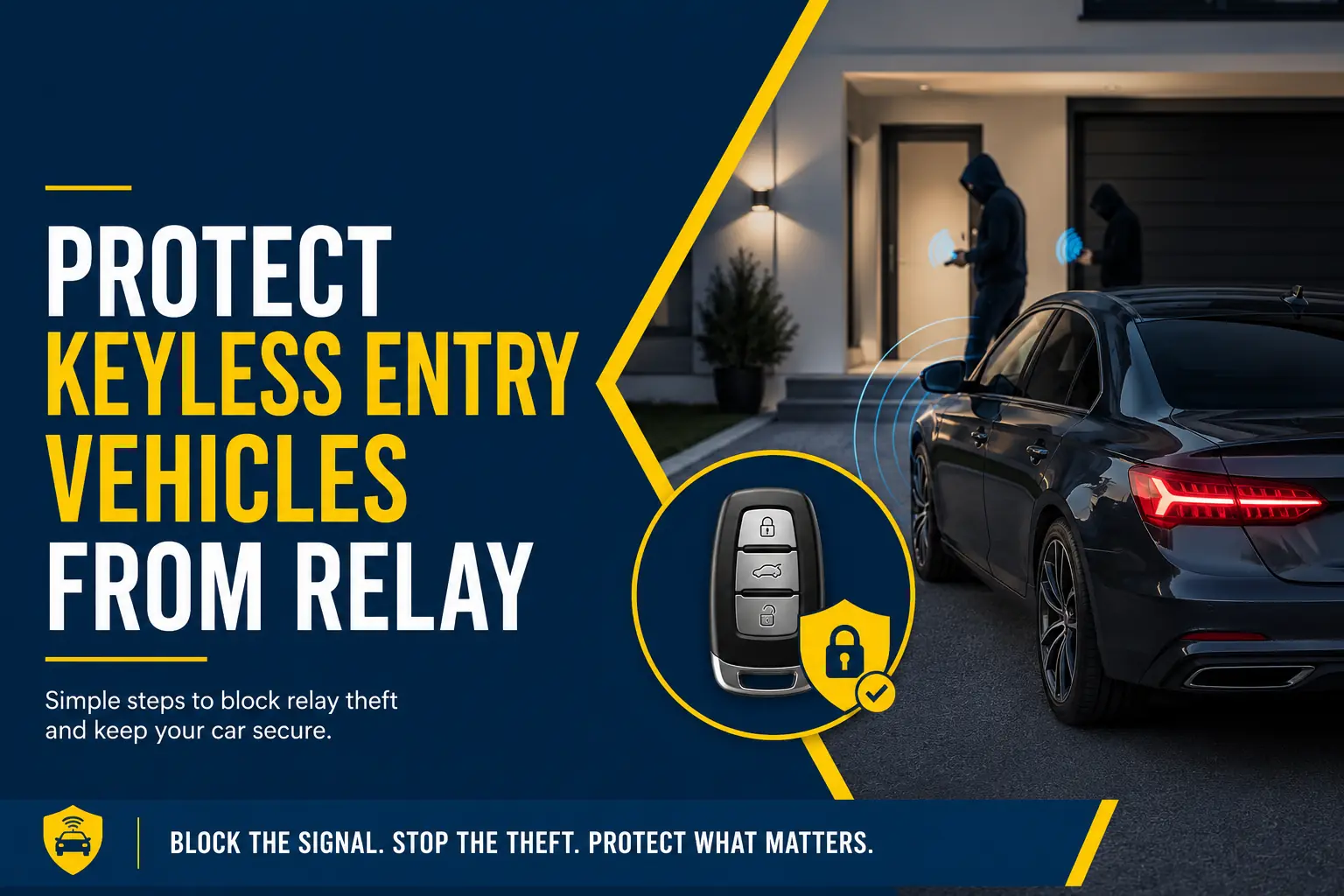 Best Ways to Protect Keyless Entry Vehicles and Prevent Relay Attacks Before Thieves Strike