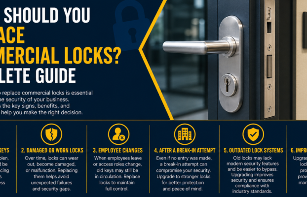 How Often Should Commercial Locks Be Replaced?