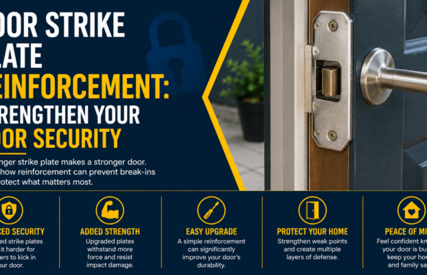 Door Strike Plate Reinforcement Guide: How to Strengthen Your Door Security Against Forced Entry