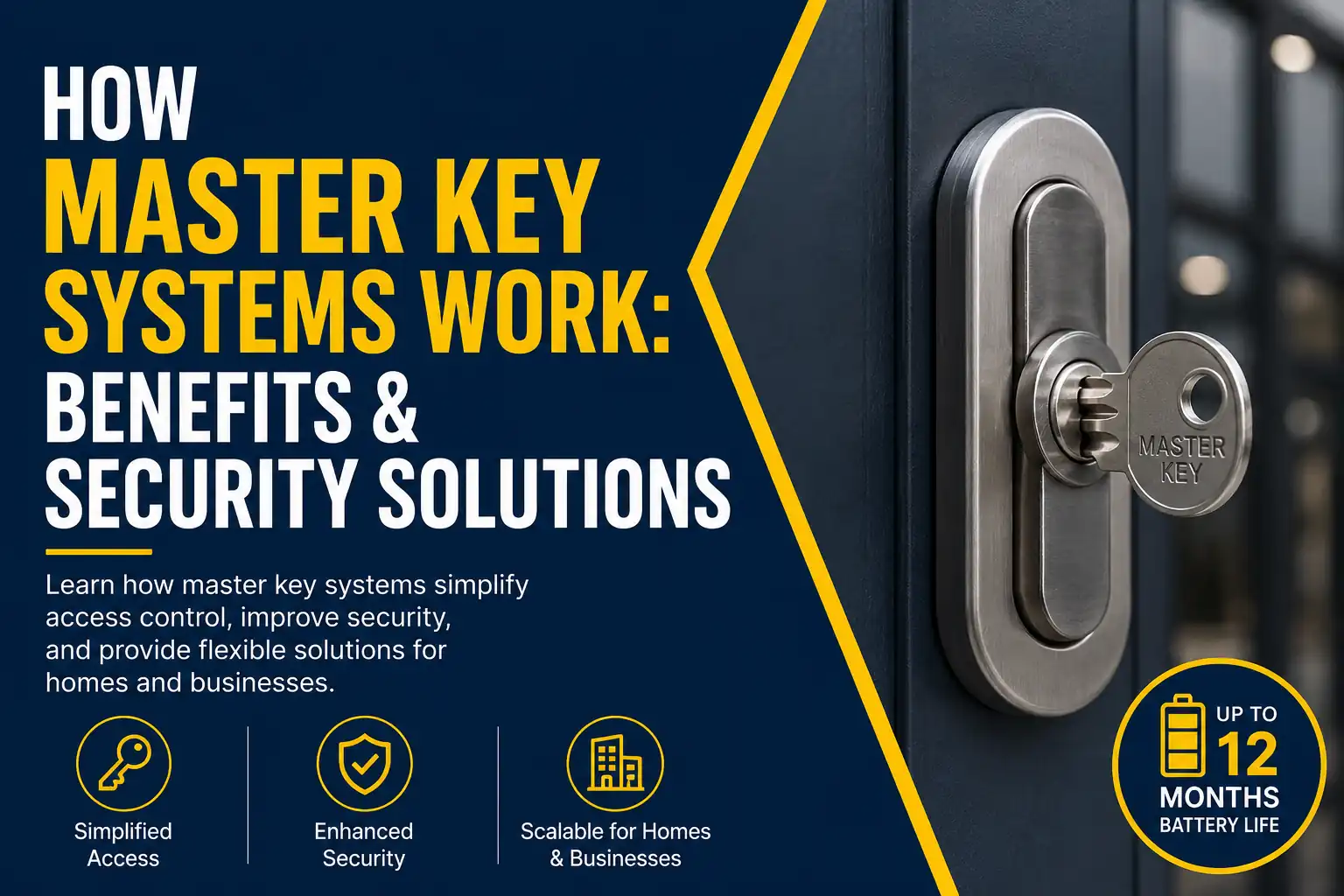 How Master Key Systems Work for Businesses: Benefits, Security, and Professional Key Control Solutions