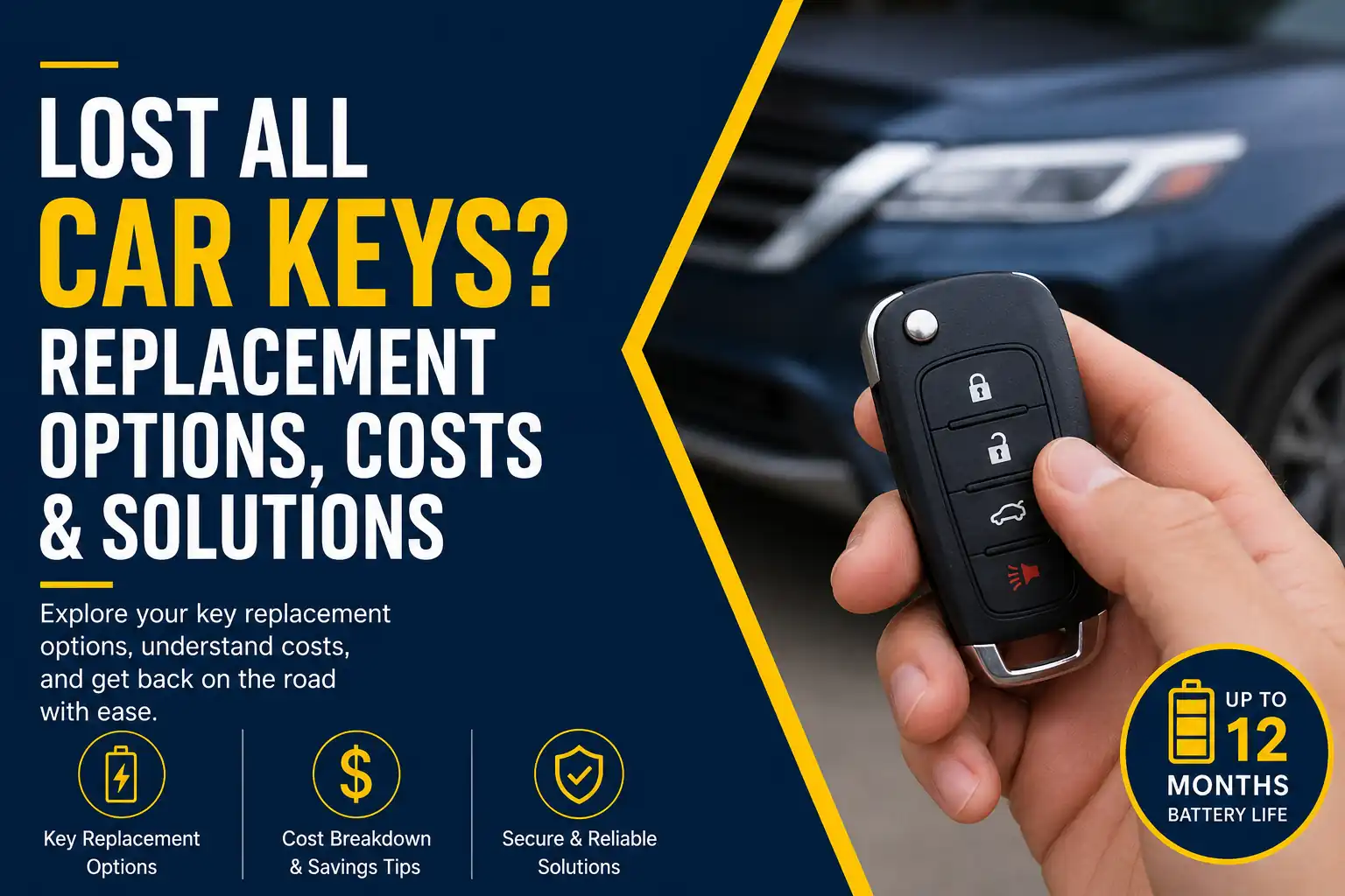 What to Do After Losing All Car Keys: Replacement Options, Costs, and Emergency Solutions