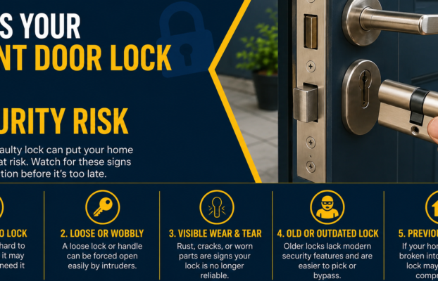 Signs Your Front Door Lock Is Becoming a Security Risk And What to Do About It
