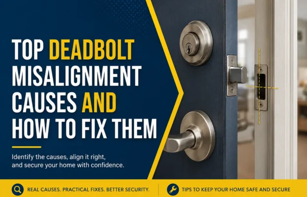 Top Deadbolt Misalignment Causes and How to Fix Them for Reliable Home Security