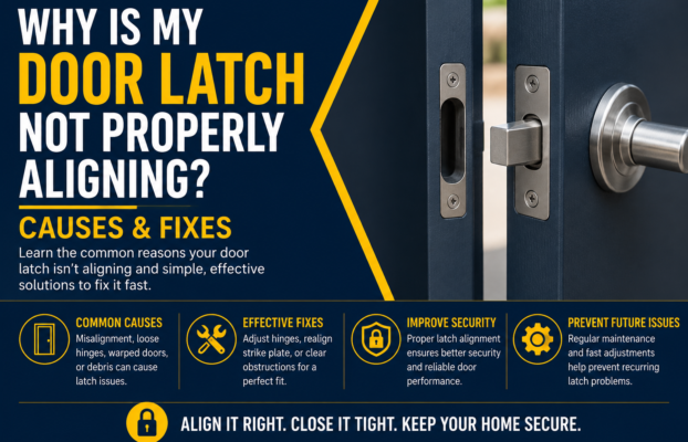 Why Is My Door Latch Not Aligning Properly? Common Causes and Easy Fixes