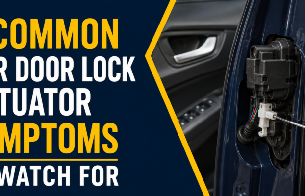 7 Common Car Door Lock Actuator Symptoms You Should Never Ignore