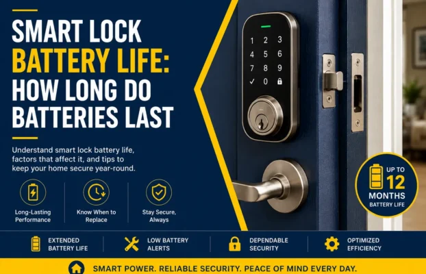 Smart Lock Battery Life Expectancy: How Long Do Smart Lock Batteries Really Last?