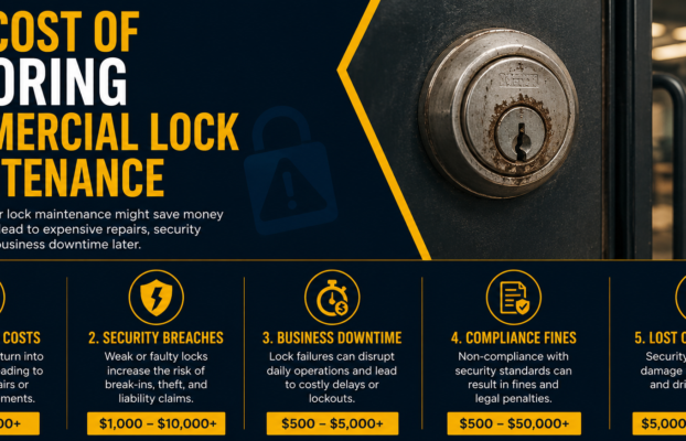 The Cost of Ignoring Commercial Lock Maintenance