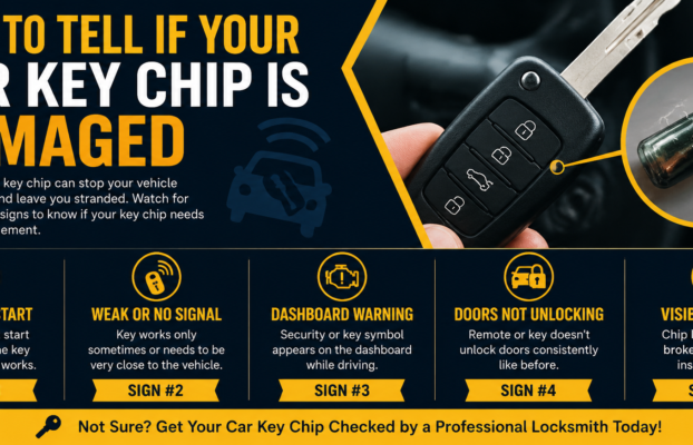 How to Tell If Your Car Key Chip Is Damaged