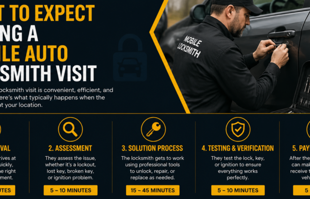 What to Expect During a Mobile Auto Locksmith Visit