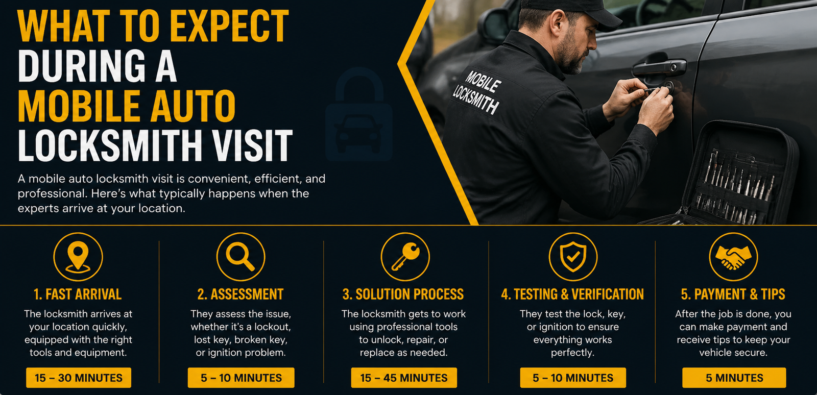 What to Expect During a Mobile Auto Locksmith Visit