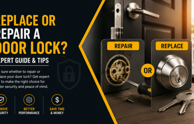 When Should You Replace Instead of Repair a Door Lock?