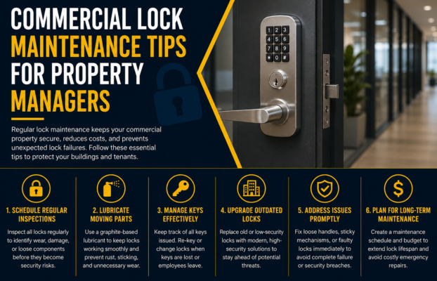 Commercial Lock Maintenance Checklist for Property Managers