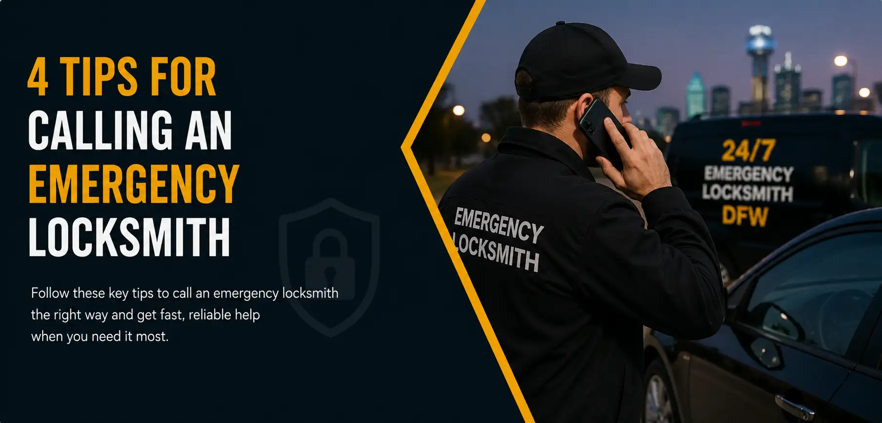 4 Tips for Calling an Emergency Locksmith