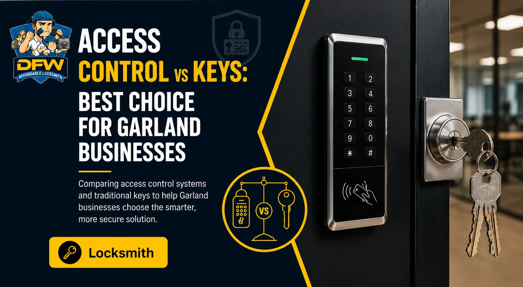 Access Control vs. Keys: Which Security System is Better?