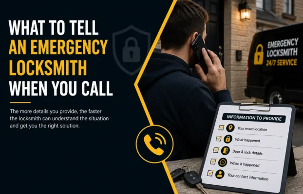 What Information Should You Give When Calling an Emergency Locksmith?
