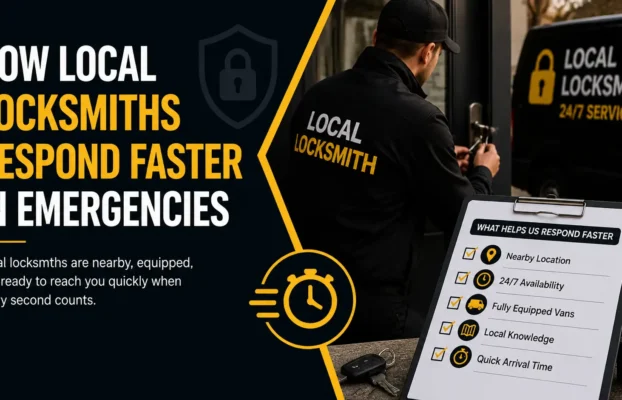 How Local Locksmiths Respond Faster in Urgent Situations