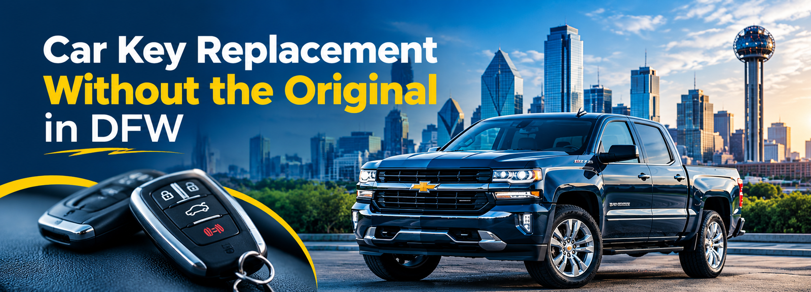 Car Key Replacement Without the Original in DFW