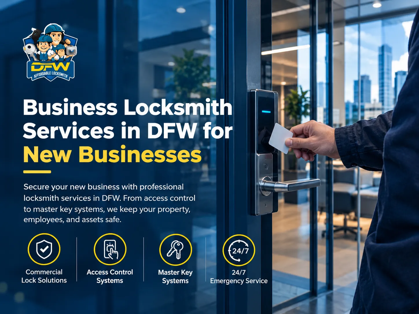 Business Locksmith Services in DFW for New Businesses