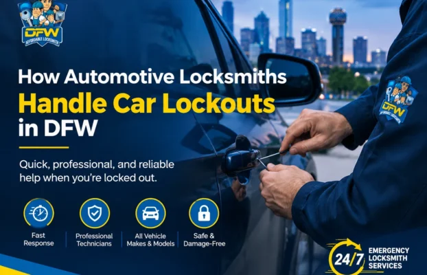 How Automotive Locksmiths Handle Car Lockouts in DFW