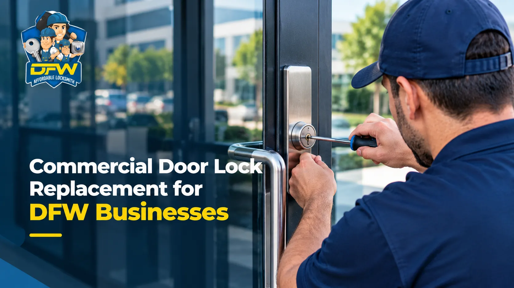 Commercial Door Lock Replacement for DFW Businesses