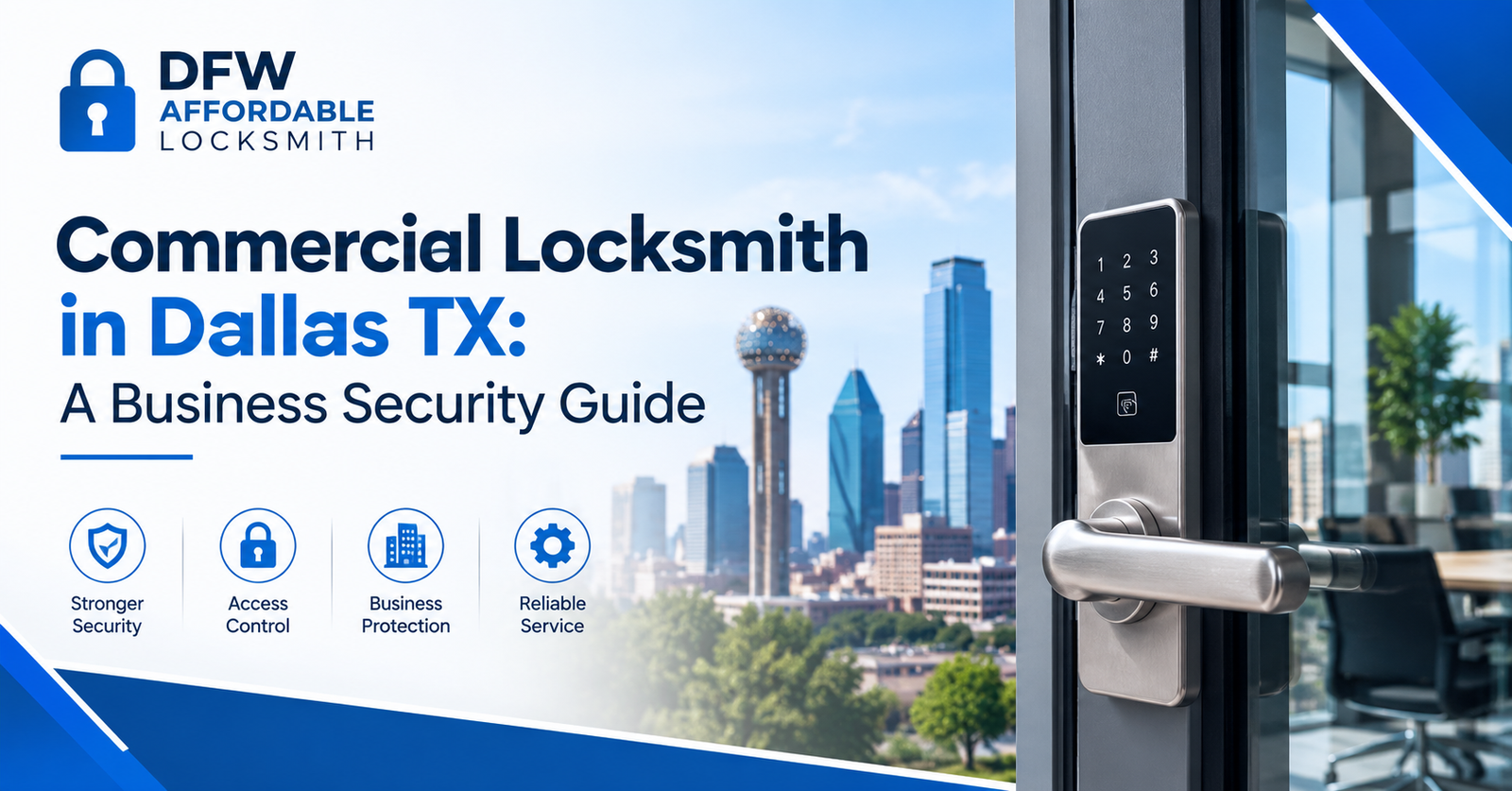 Commercial Locksmith in Dallas TX: A Business Security Guide