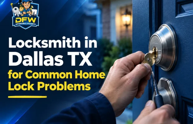 Locksmith in Dallas TX for Common Home Lock Problems