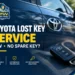 oyota lost key replacement service in DFW for drivers without a spare key